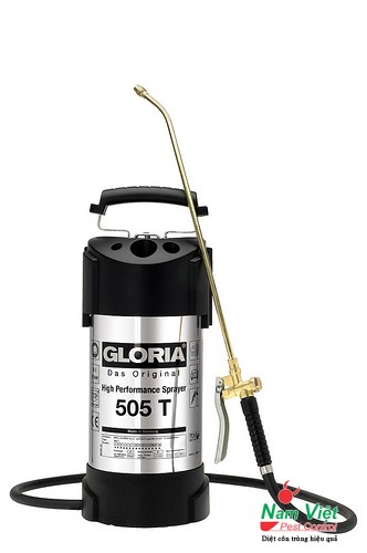 Bình xịt hóa chất đeo vai Gloria 505T - Nhập khẩu từ Đức