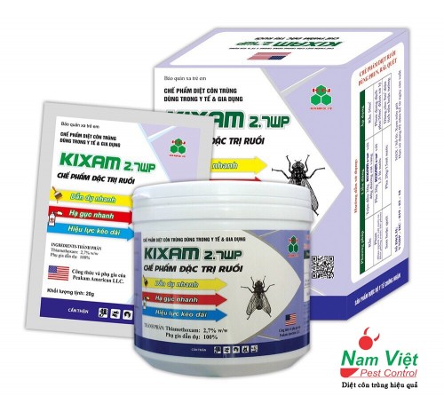 Thuốc đặc trị ruồi thế hệ mới Kixam 2.7WP - diệt ruồi nhanh và hiệu quả