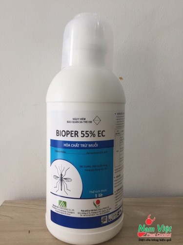 Bioper 55EC - Thuốc trừ muỗi nhập khẩu nguyên chai từ Hàn Quốc