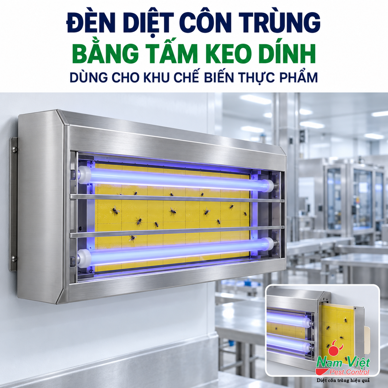 den diet con trung bang tam keo tinh dung cho khu vuc va khu che bien thuc pham
