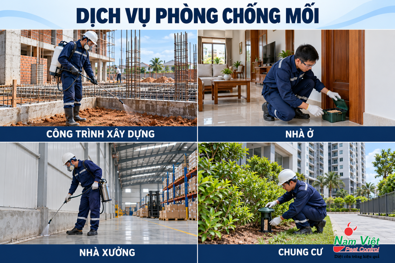 dich vu phong chong moi cho cong trinh xay dung nha o nha xuong chung cu