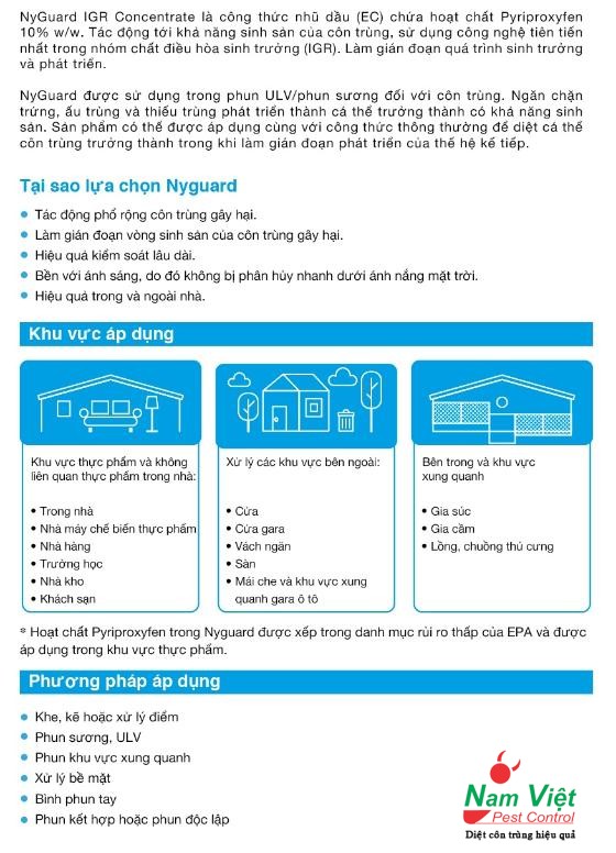 thuoc diet au trung ruoi nyguard irg 3